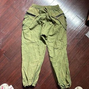Green Pants from Kathmandu; Size M